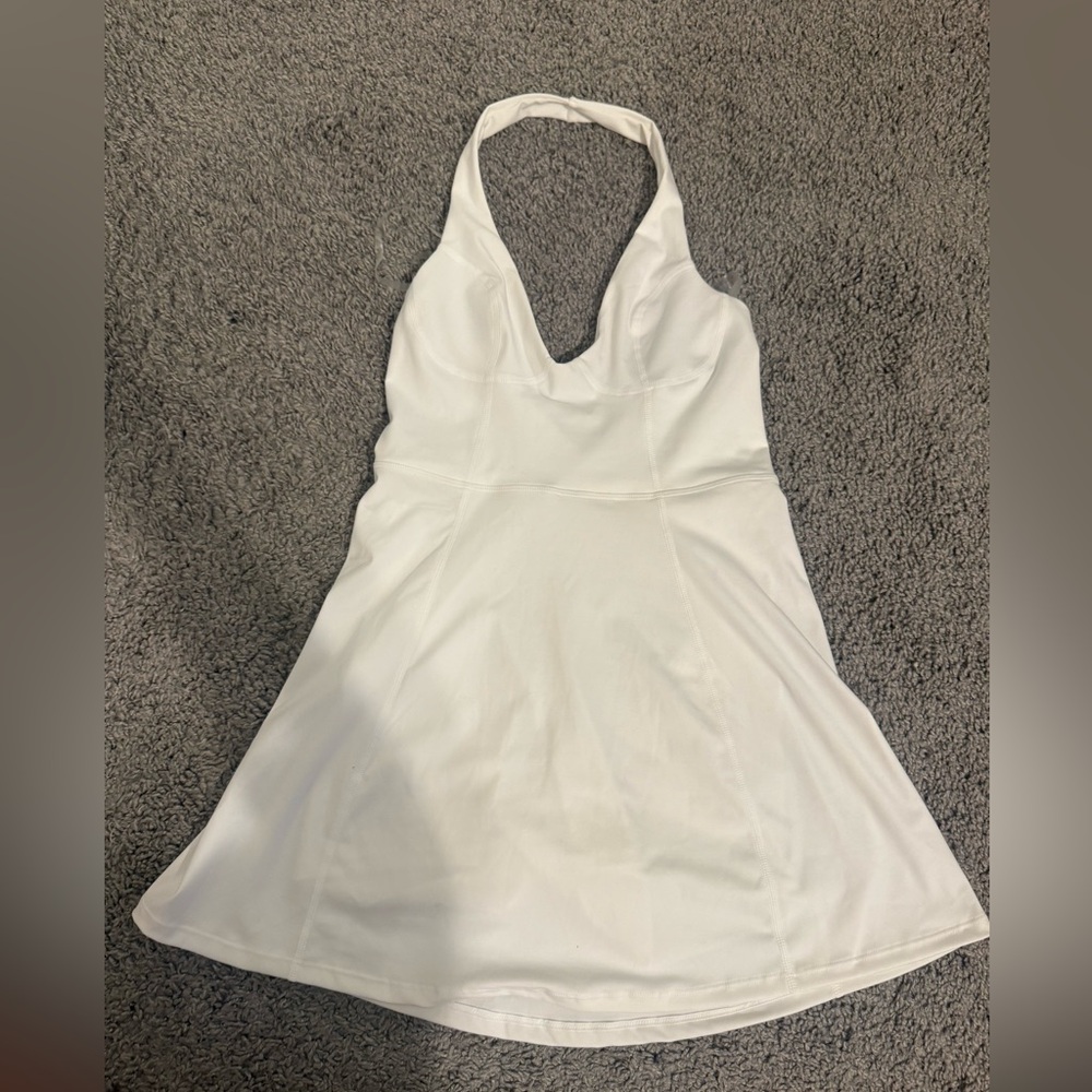 L*Space Active White Dress with Biker Shorts